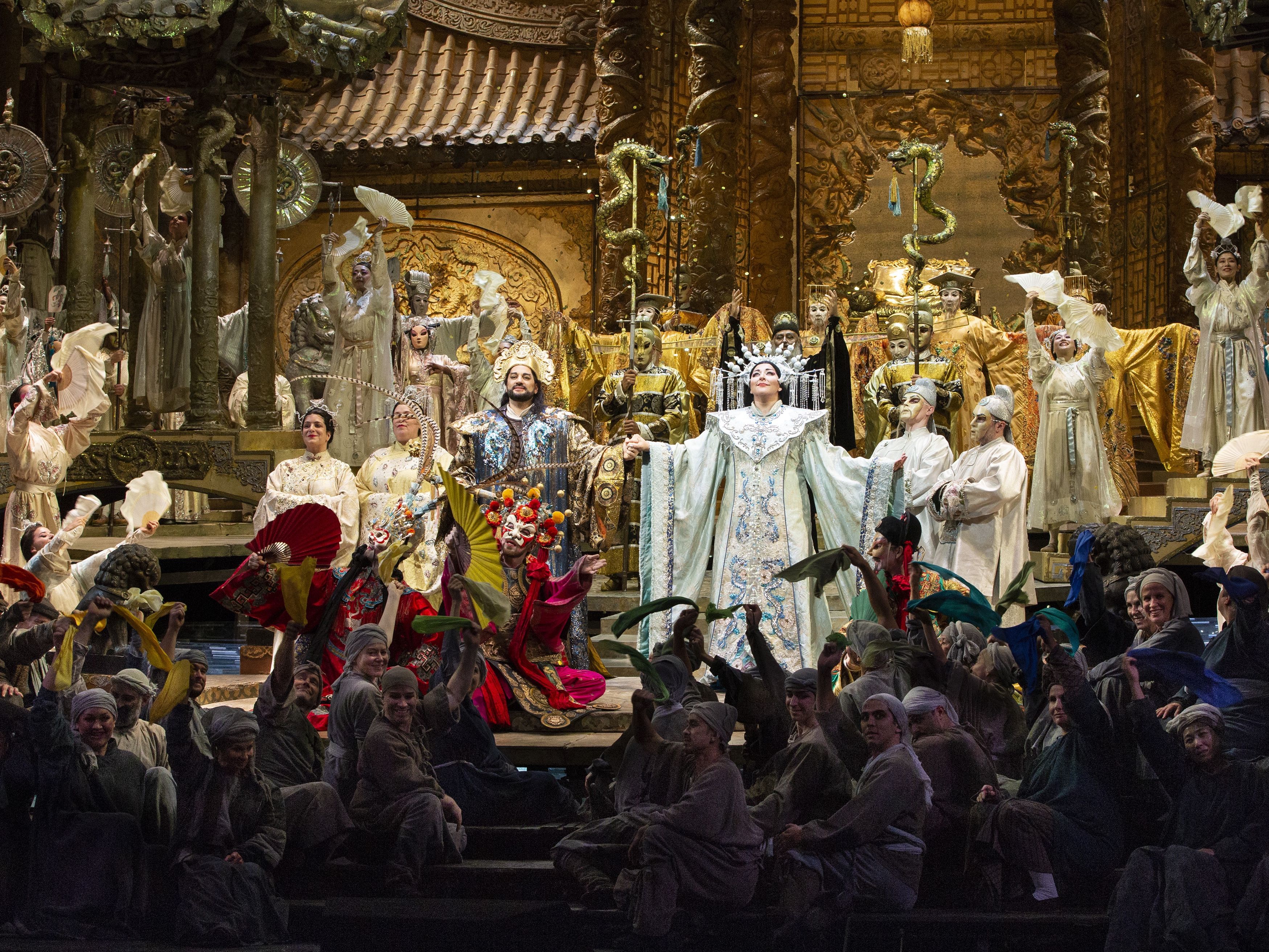 Nu destul de aur, dar „Turandot” încă sclipe ca Matinee din prima duminică a Met