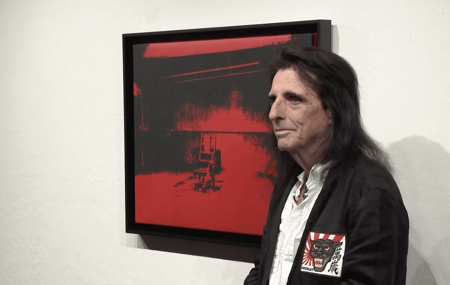 U-Alice Cooper uthengisa i-Andy Warhol Silkscreen alibale malunga neminyaka