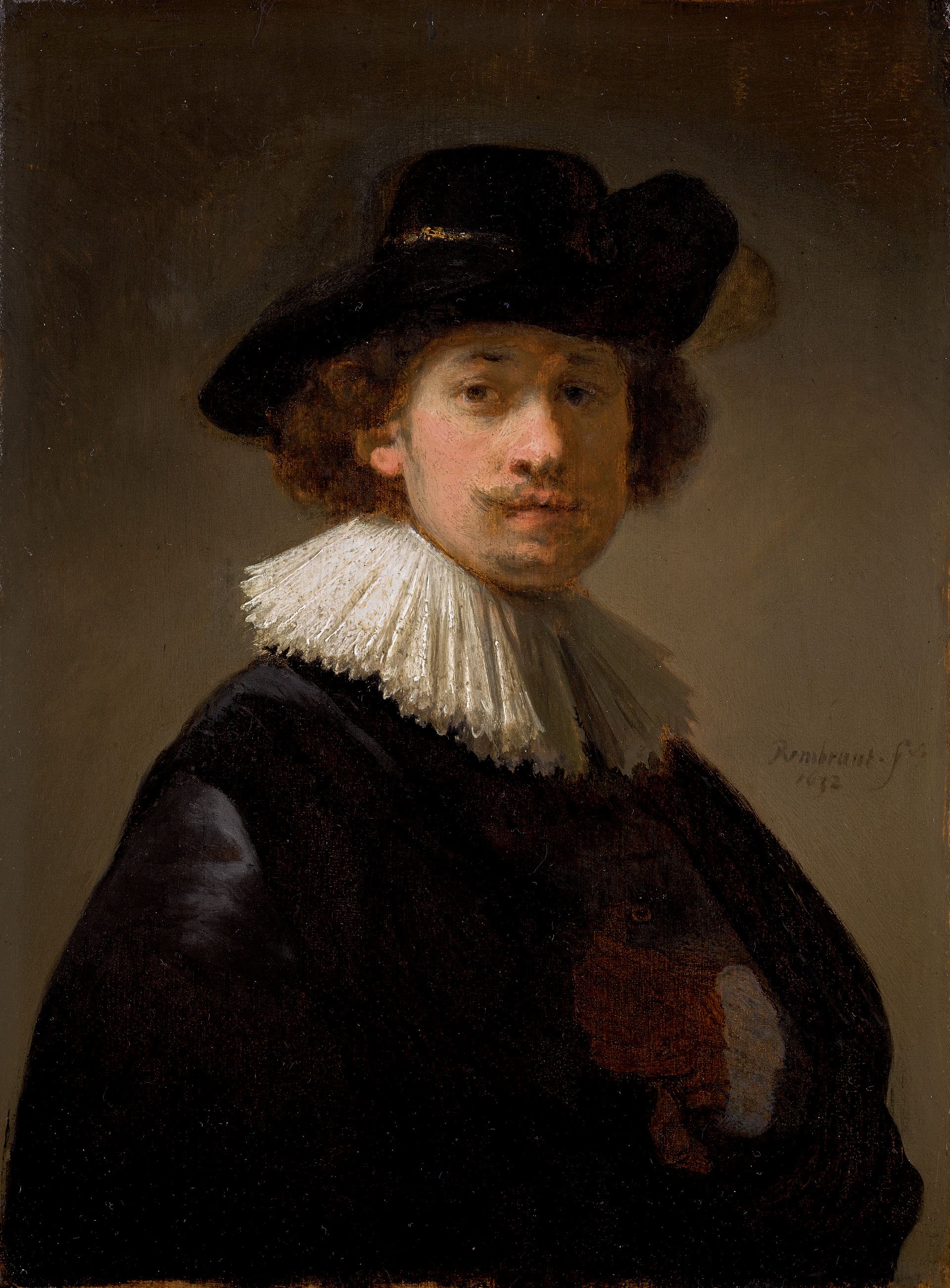 Рембранд може да е нарисувал този автопортрет като подарък за жена си