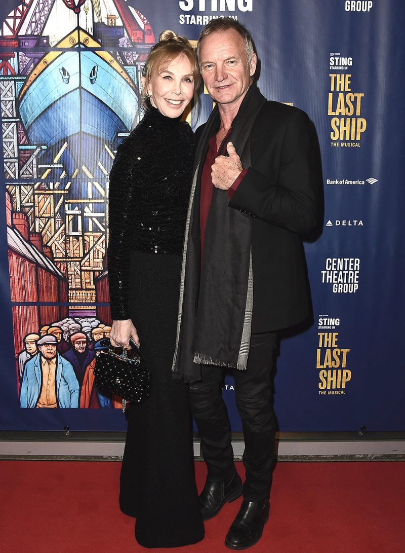   Trudie Styler, Sting'The Last Ship' musical opening night, Los Angeles, USA - 22 Jan 2020