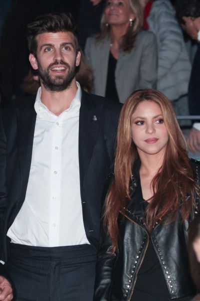   Gerard Pique și soția lui Shakira
Finala Cupei Davis de Rakuten, Ziua 7, Tenis, La Caja Magica, Madrid, Spania - 24 noiembrie 2019