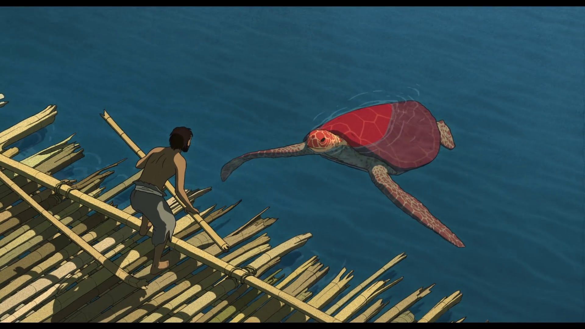 Hypnotiskt animerad, 'The Red Turtle' paddlar mot Oscar