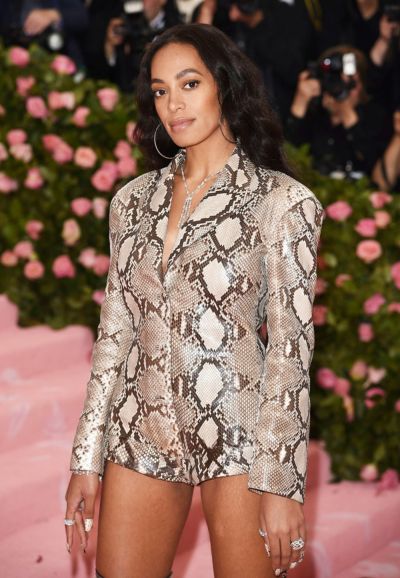   Solange Knowles osallistuu Metropolitan Museum of Art -museoon's Costume Institute benefit gala celebrating the opening of the "Camp: Notes on Fashion" exhibition, in New York
2019 MET Museum Costume Institute Benefit Gala, New York, USA - 06 May 2019