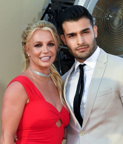   Britney Spears ja Sam Asghari'Once Upon a Time in Hollywood' film premiere, Arrivals, TCL Chinese Theatre, Los Angeles, USA - 22 Jul 2019