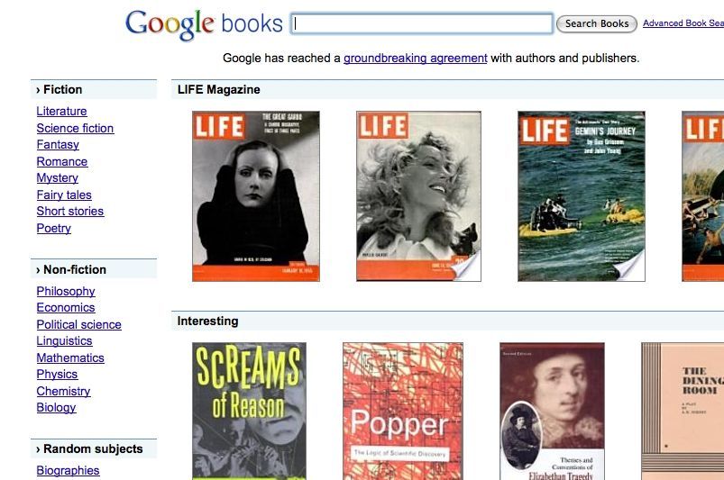 Archives du magazine farfelu de Google Books