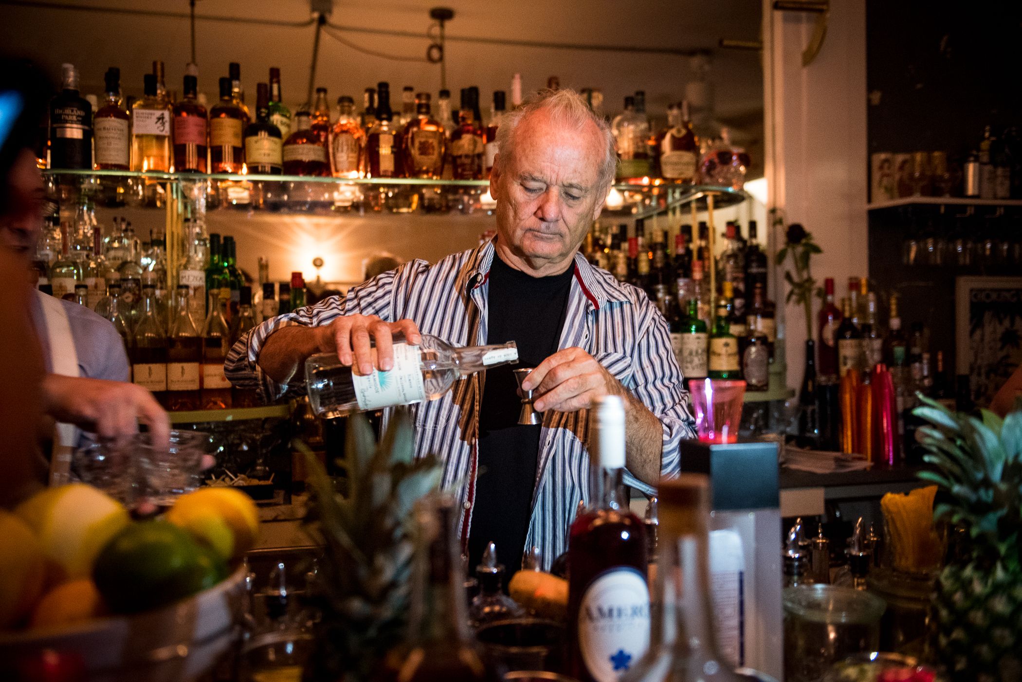 Bill Murray wurde dieses Wochenende Barkeeper in Brooklyn Brooklyn