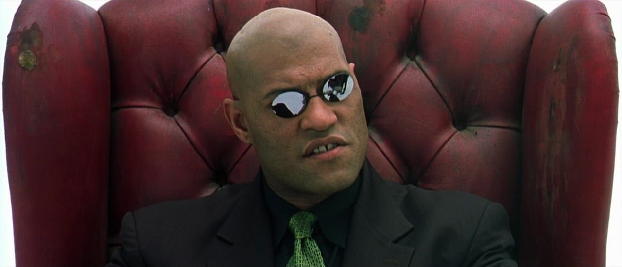 Free Your Mind of Laurence Fishburne vises i 'The Matrix 4