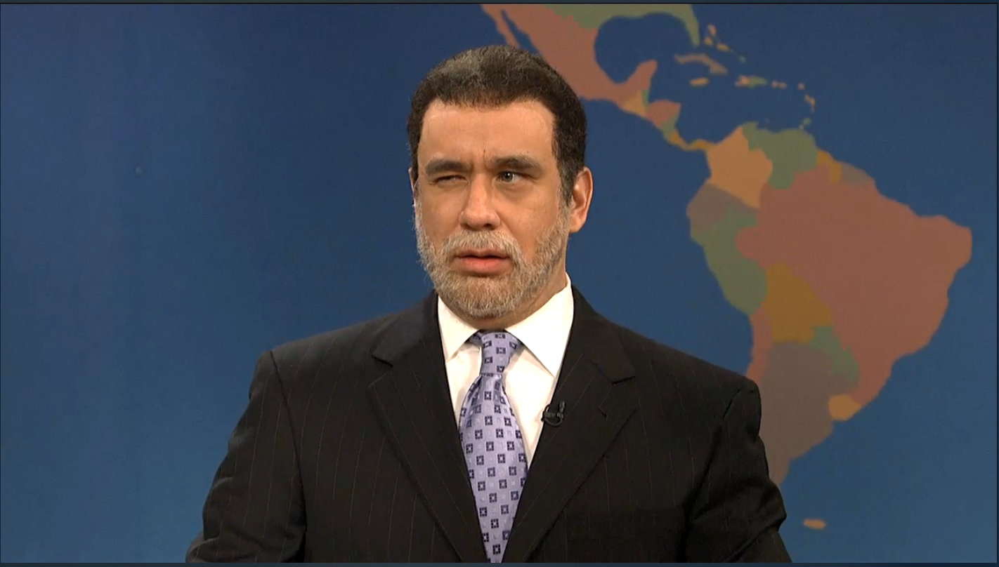 Fred Armisen als Gouverneur David Paterson bei Saturday Night Live. (Bildschirmaufnahme: NBC)